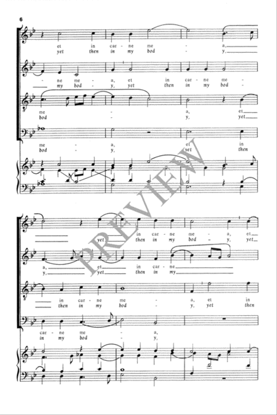 Scio enim 4-Part scores gallery preview page 7