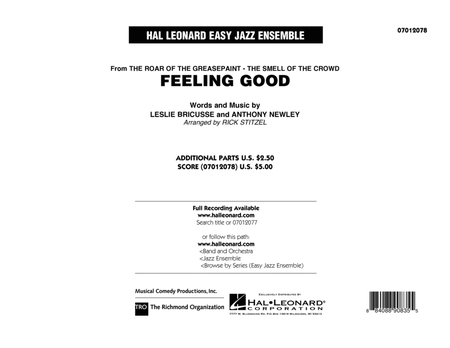 Feeling Good - Conductor Score (Full Score)