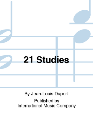 Book cover for 21 Studies