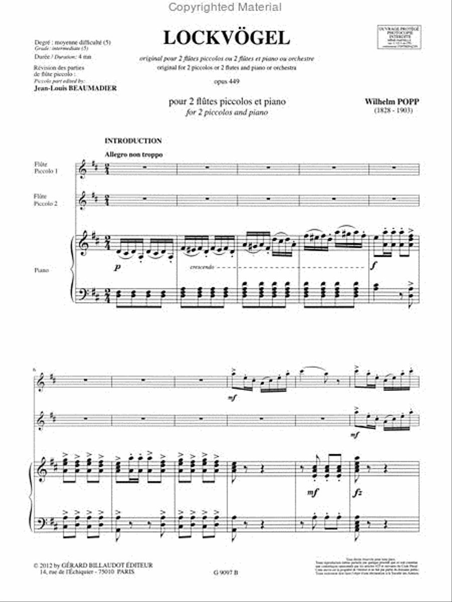 Lockvogel Lockvogel Chamber Music scores gallery preview page 2