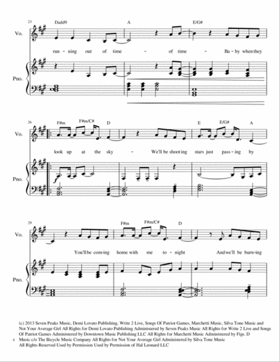 Neon Lights Voice scores gallery preview page 4