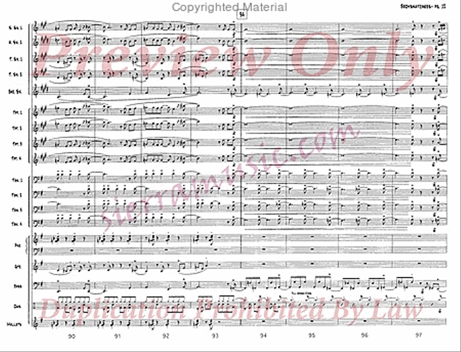 Bodysnatchers Bodysnatchers Jazz Ensemble scores gallery preview page 13
