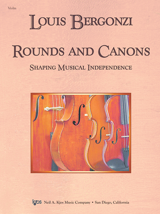 Rounds and Canons: Shaping Musical Independence - Score