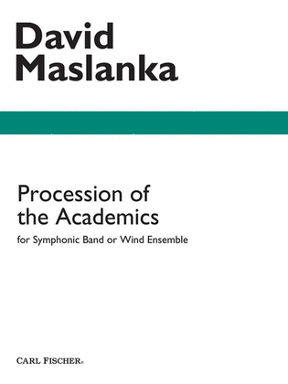 Book cover for Procession of the Academics
