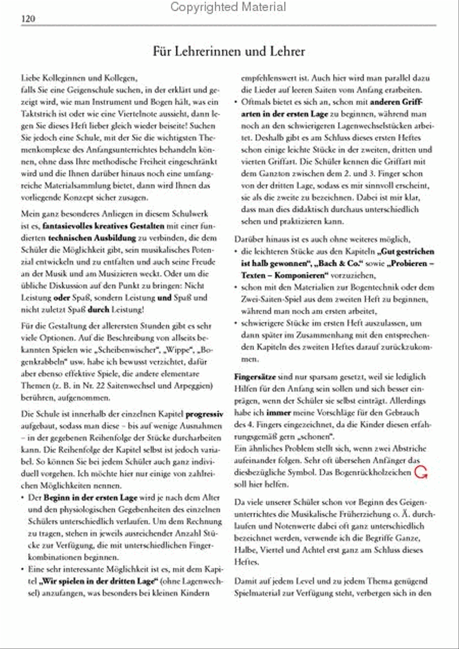 Geigenschule Violin Solo scores gallery preview page 5