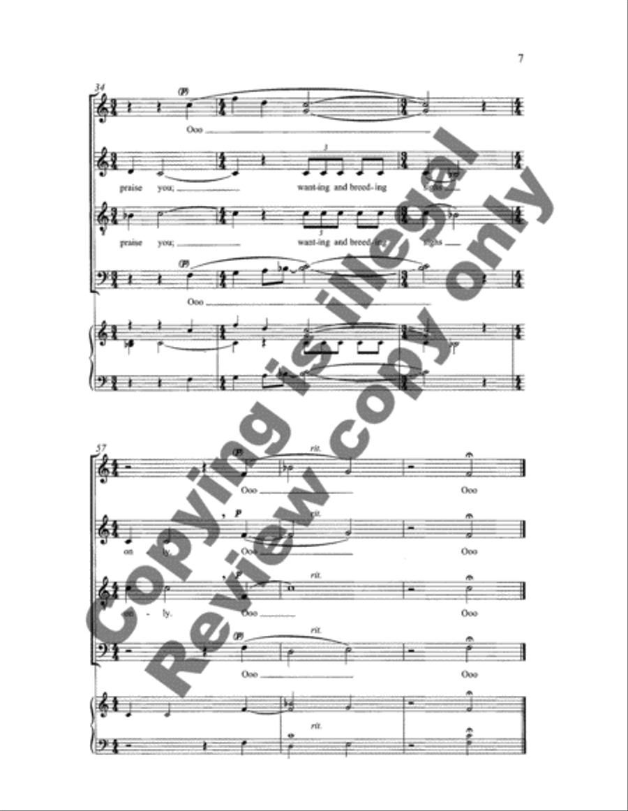 The Blue Estuaries: 1. Evening-Star Divisi scores gallery preview page 8