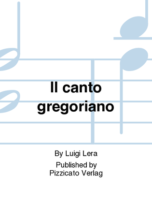 Il canto gregoriano