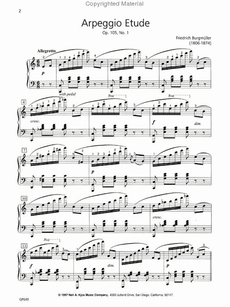 Piano Etudes Level 9