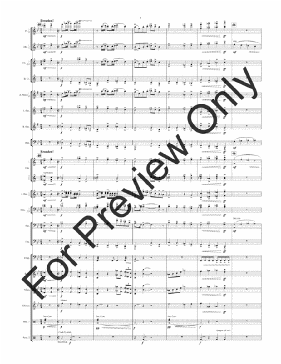 Christmas Legends Christmas Legends Concert Band scores gallery preview page 10