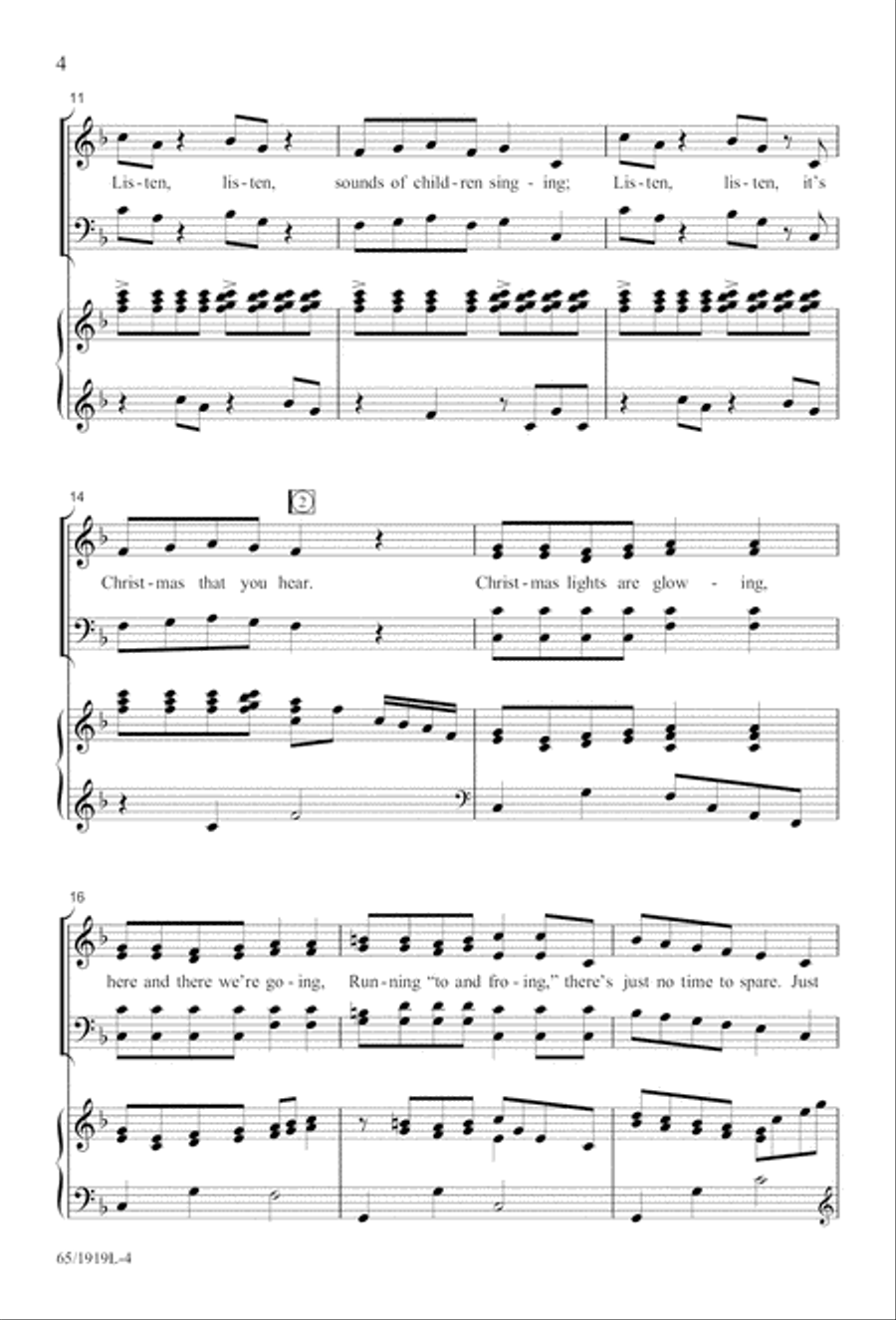 The Perfect Christmas The Perfect Christmas 4-Part scores gallery preview page 6