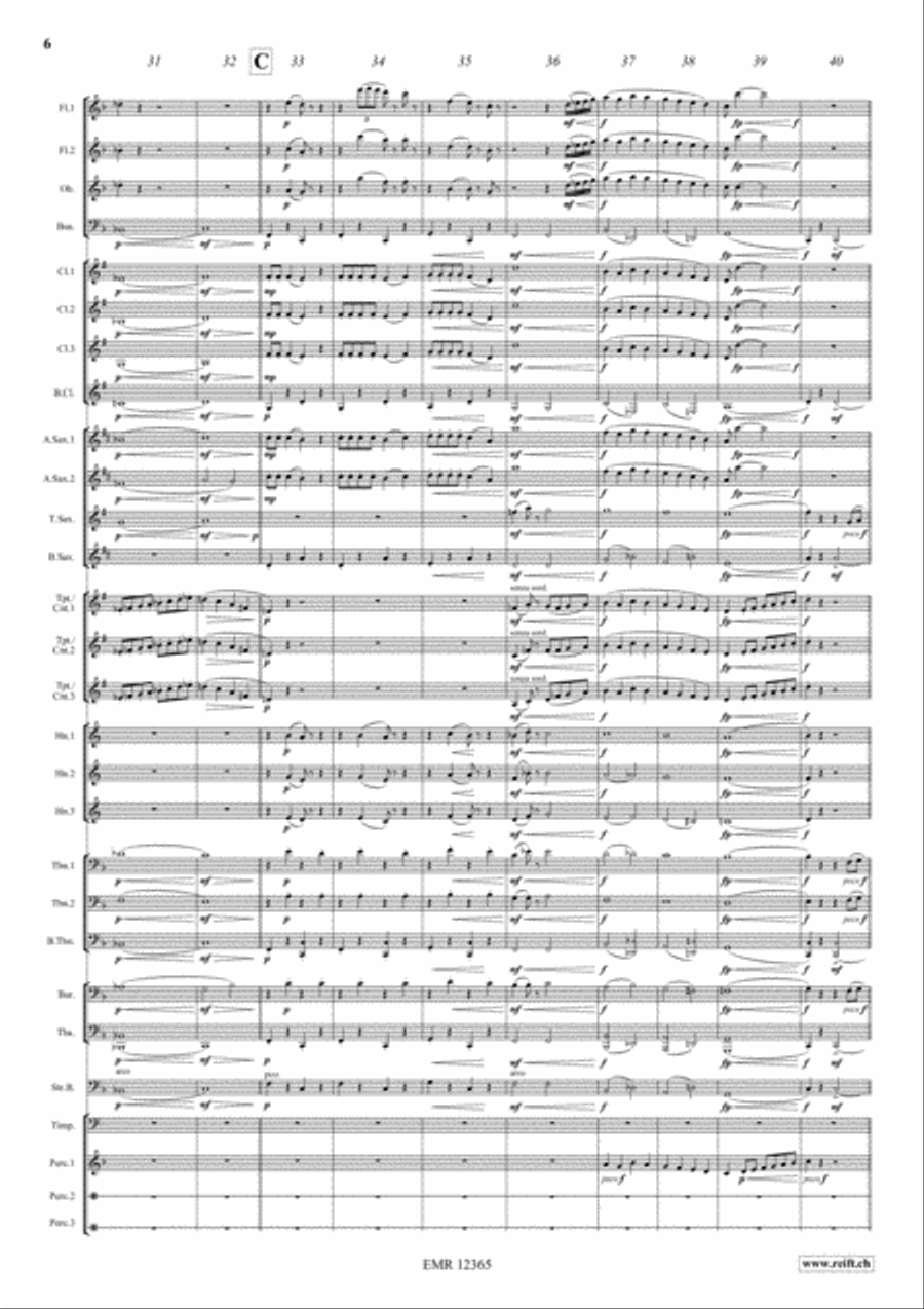 Tangled Concert Band scores gallery preview page 6