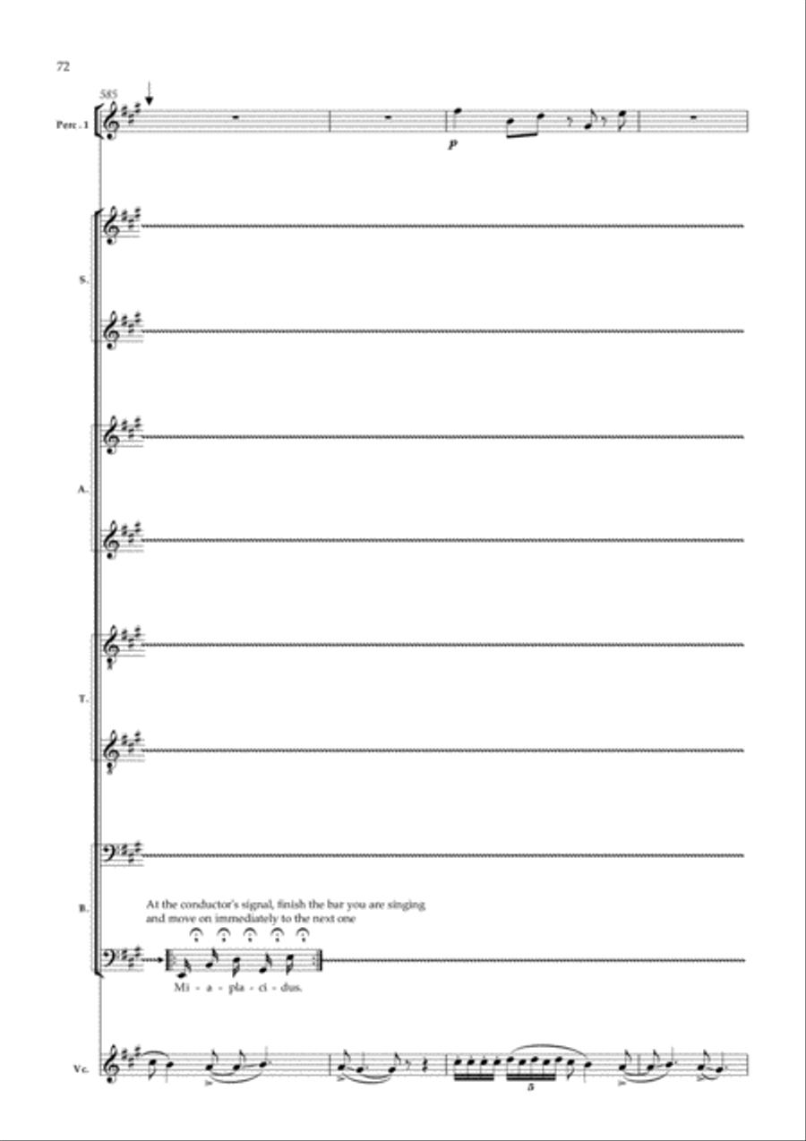 To the Field of Stars To the Field of Stars 4-Part scores gallery preview page 16