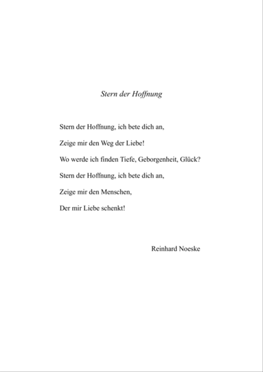 Stern der Hoffnung Stern der Hoffnung High Voice scores gallery preview page 3
