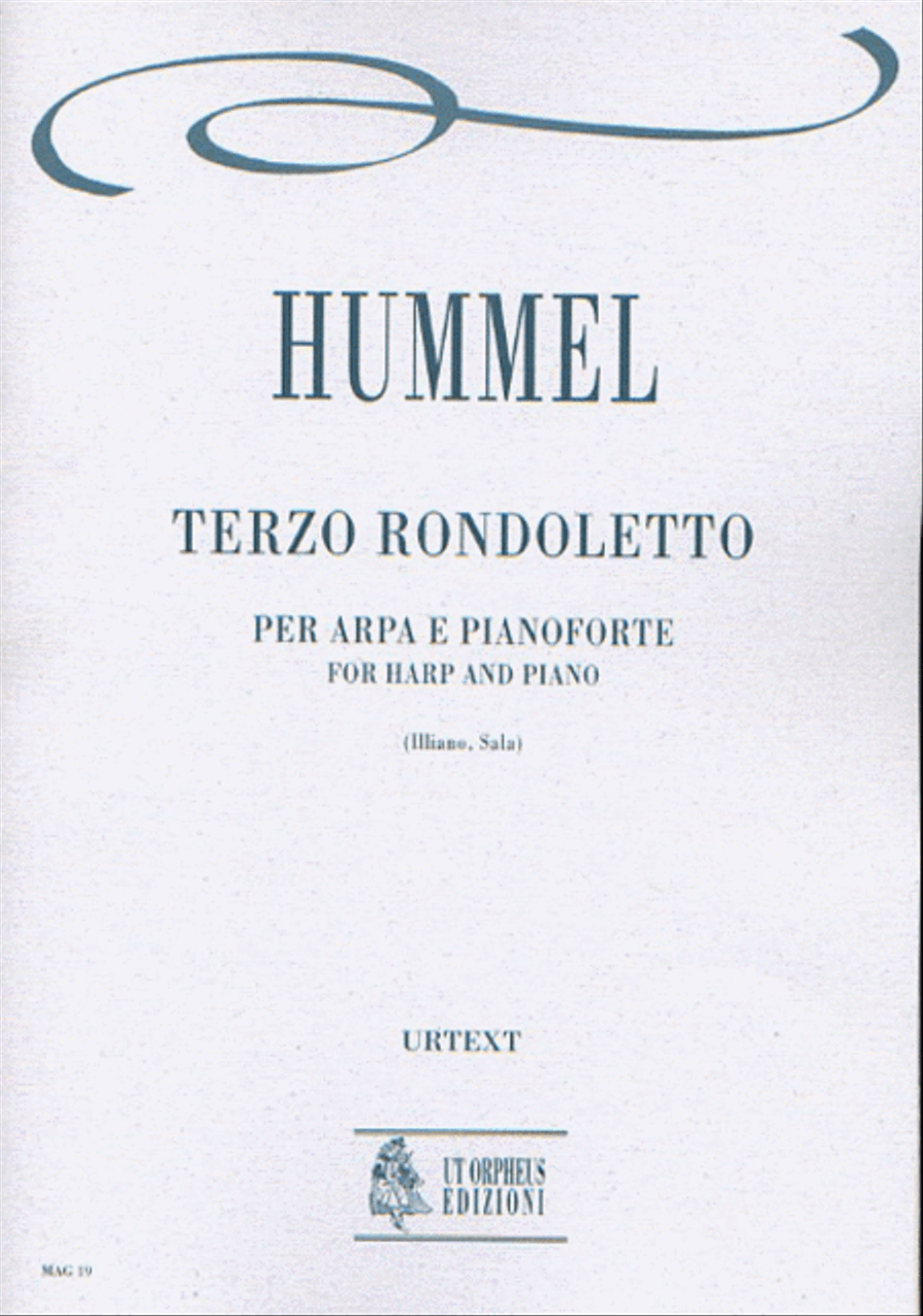 Rondoletto No. 3 for Harp and Piano Harp scores gallery preview page 1