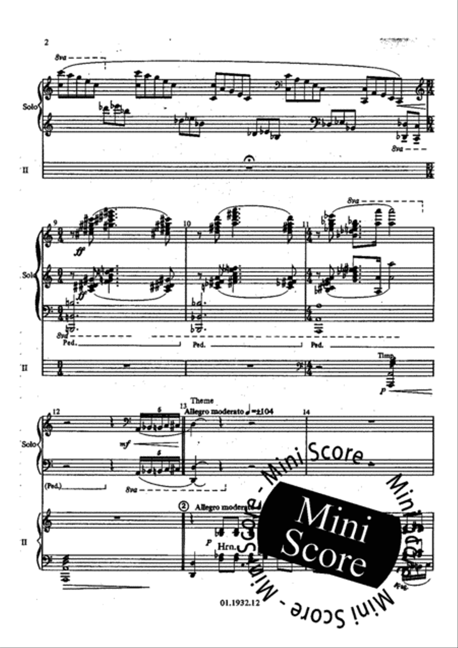 Concert Variations Concert Band scores gallery preview page 4