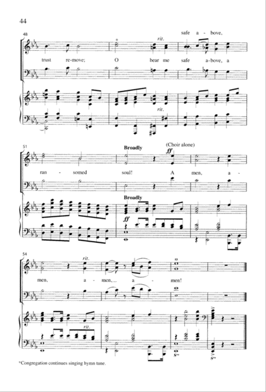 Christ the Crucified 3-Part scores gallery preview page 46