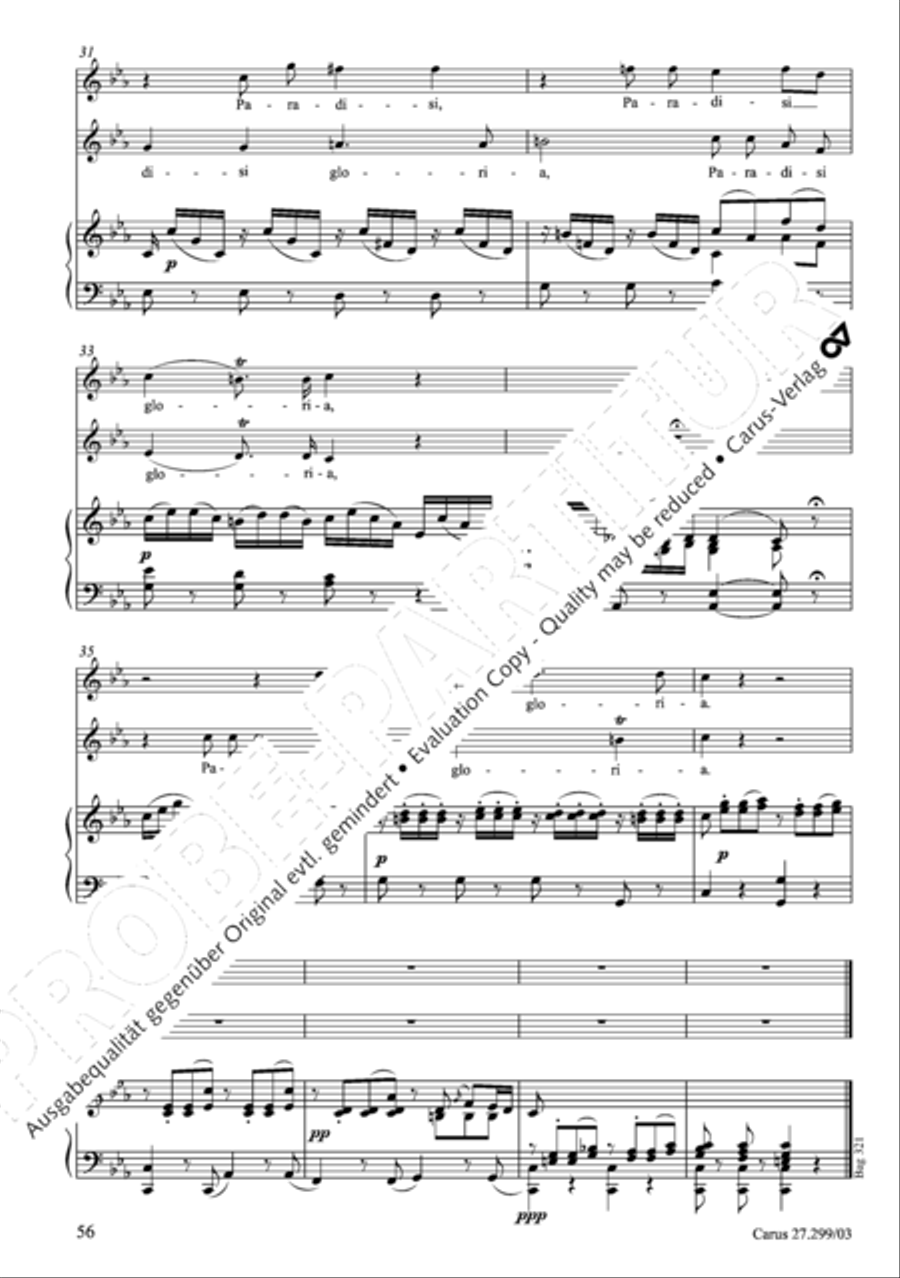 Stabat mater Stabat mater Women's Choir scores gallery preview page 57