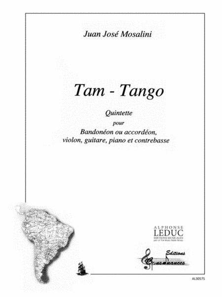 Mosalini Juan Jose Tam Tango Accordion/ensemble Score/parts