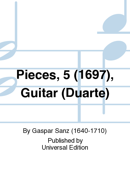 Pieces, 5 (1697), Guitar (Duarte)