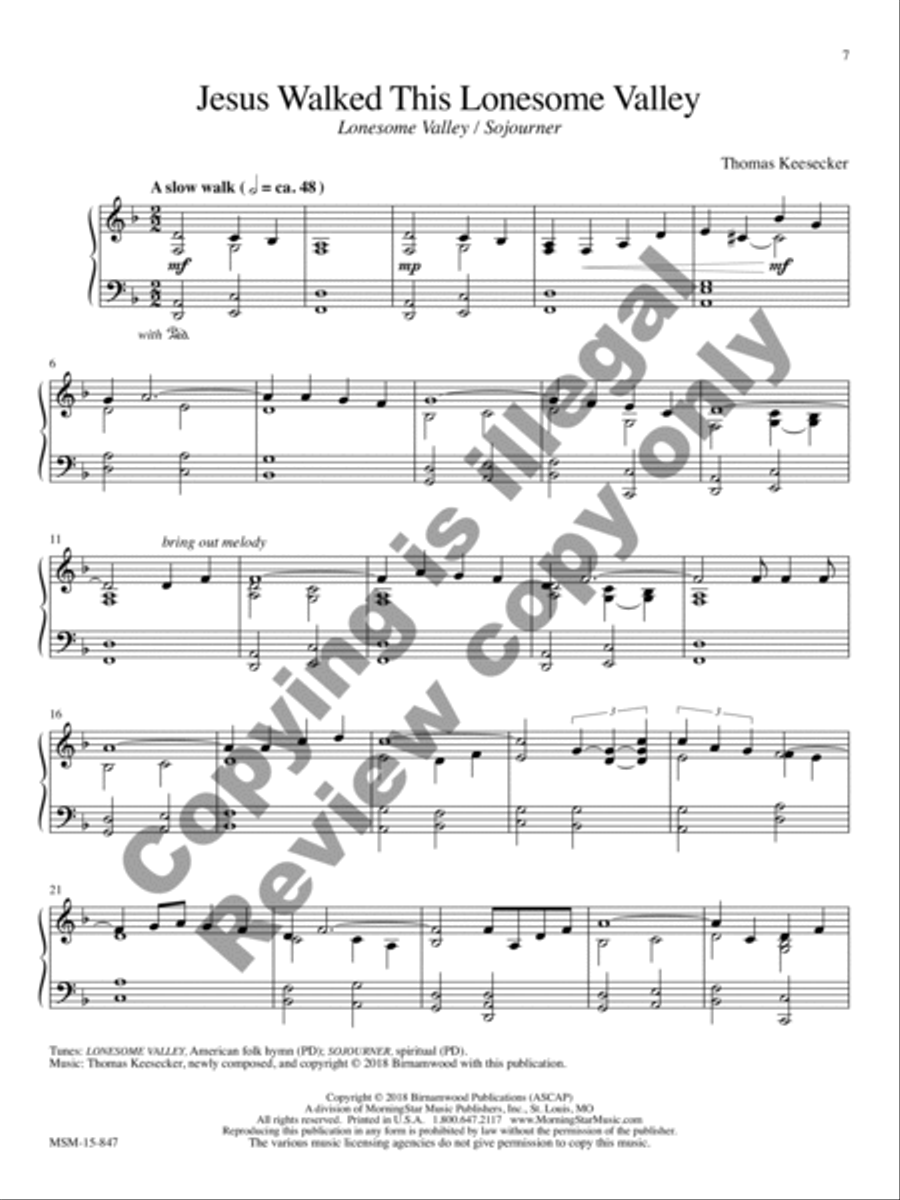 The Quiet Journey Piano Solo scores gallery preview page 5