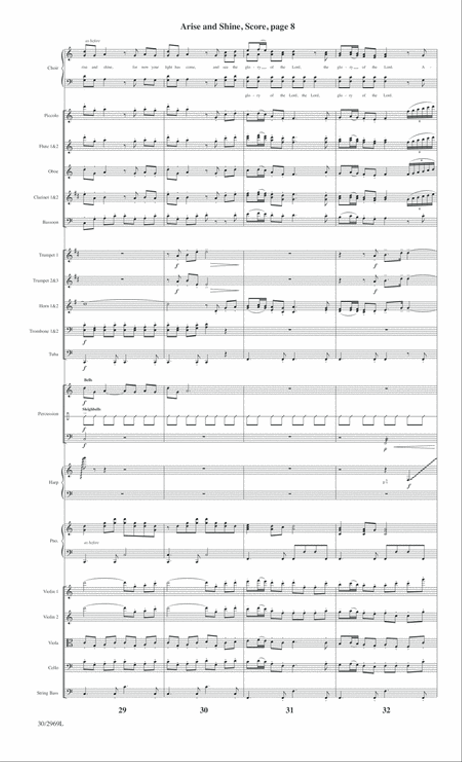 The Heart of Christmas - Full Score Choir scores gallery preview page 193