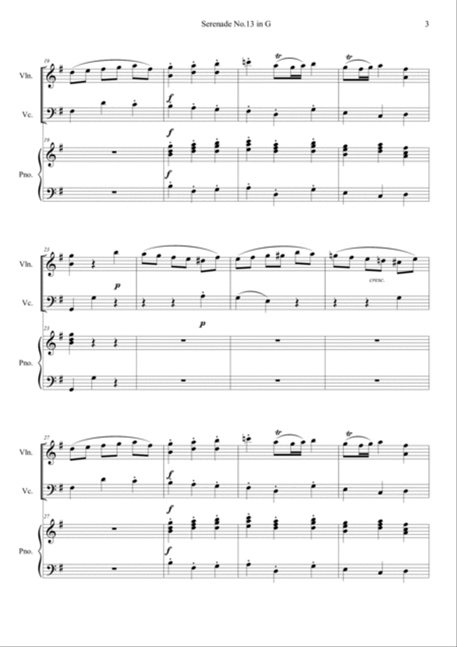 Serenade No.13 