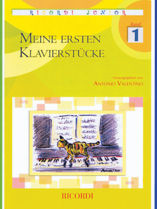 Book cover for Meine Ersten Klavierstucke
