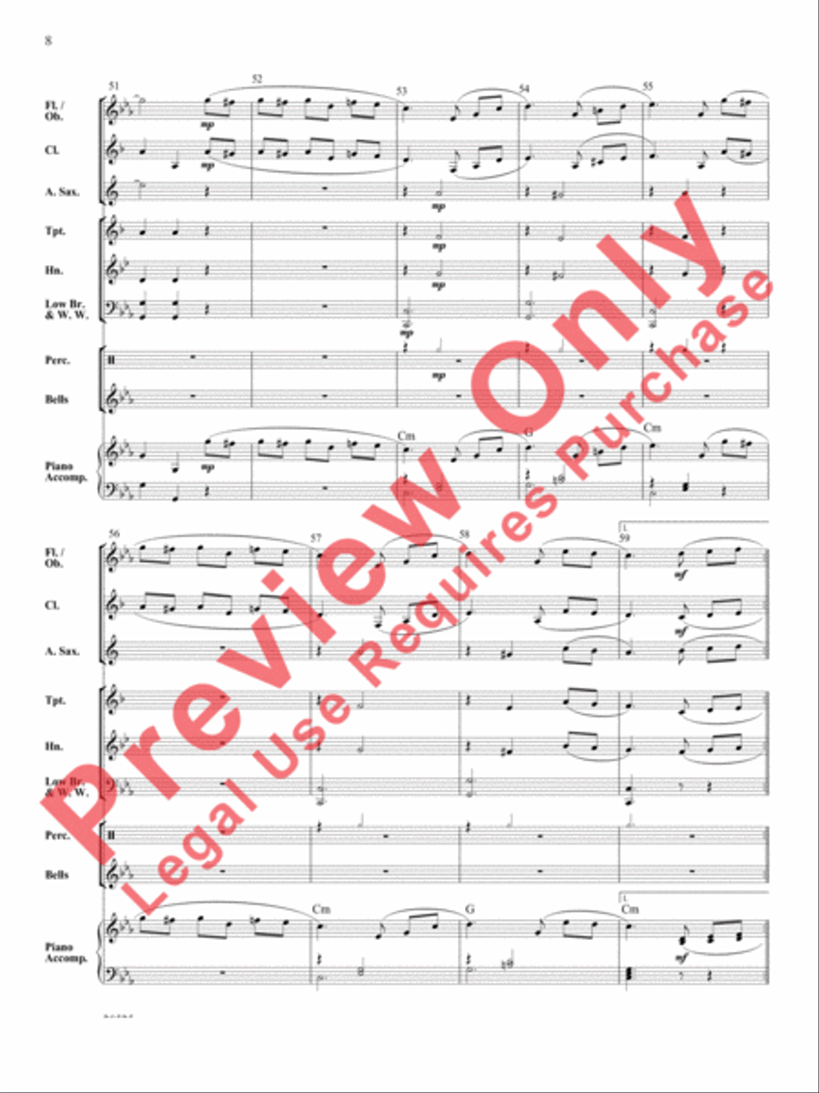 Best of Beethoven Best of Beethoven Concert Band scores gallery preview page 9
