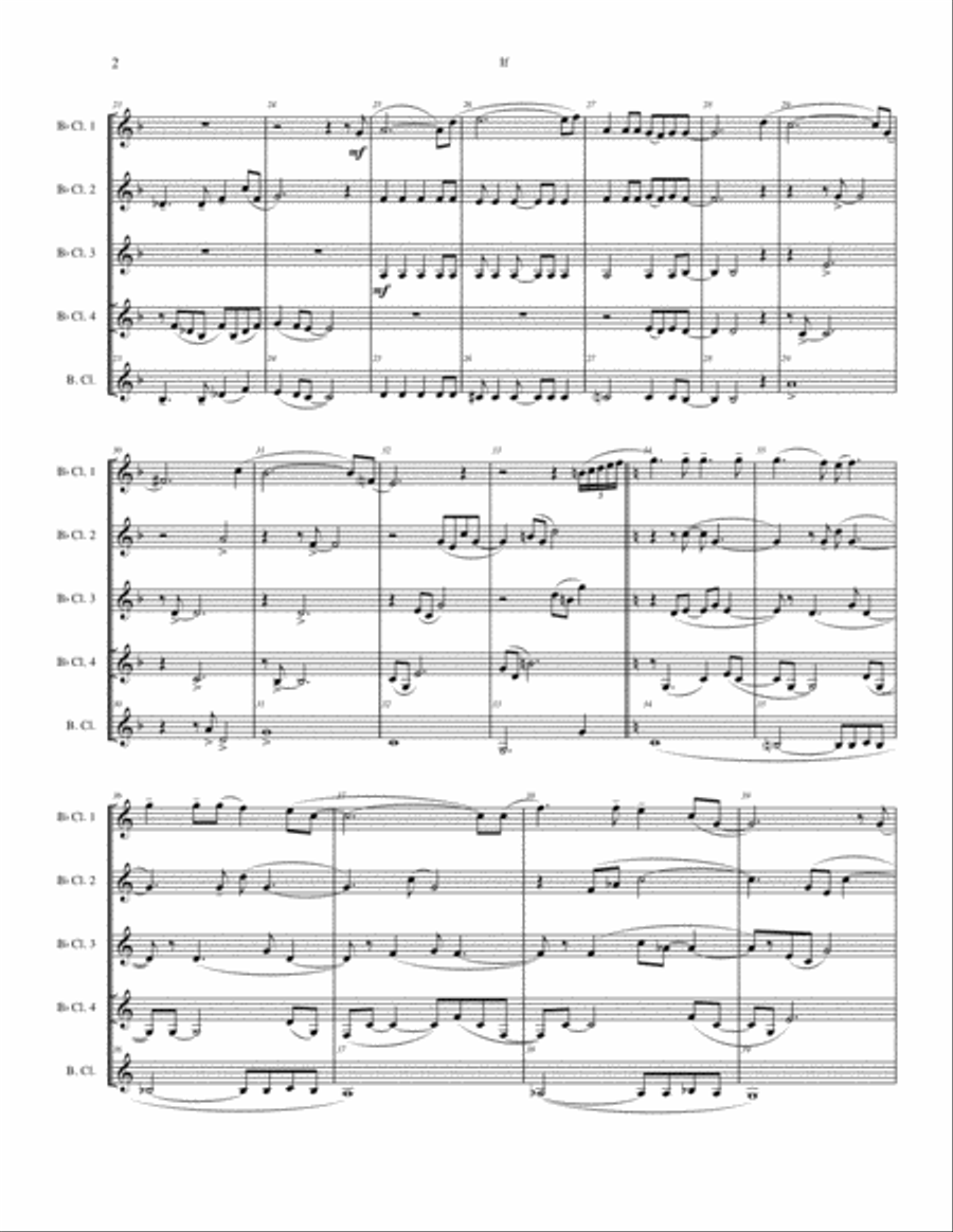 If Woodwind Ensemble scores gallery preview page 3