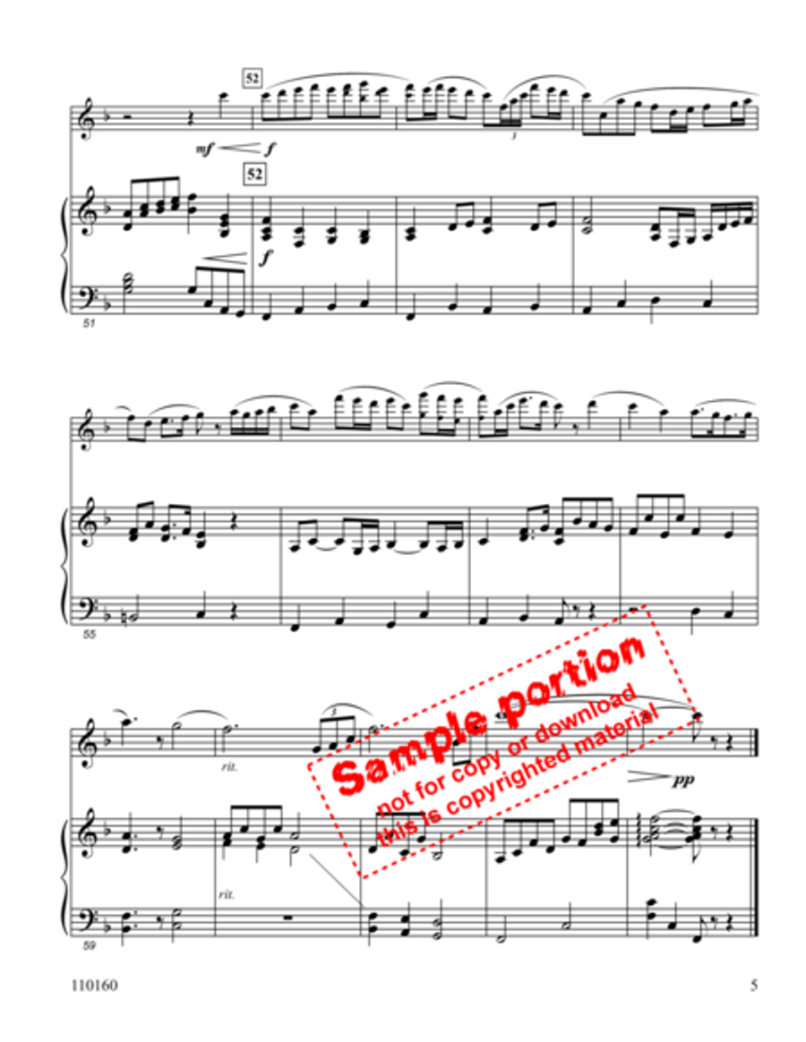 He Leadeth Me He Leadeth Me Flute Solo scores gallery preview page 4