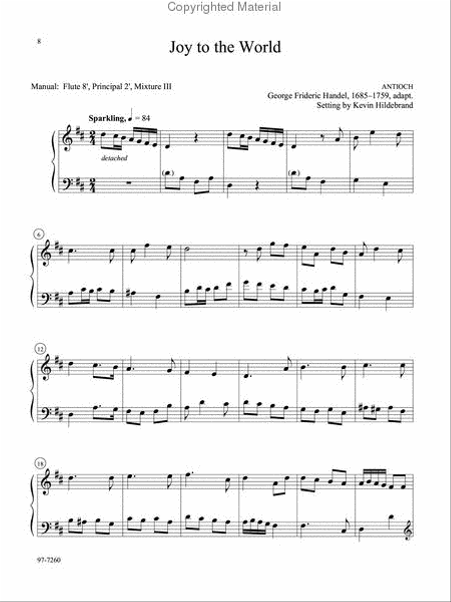 Bethlehem's Rose Organ scores gallery preview page 3