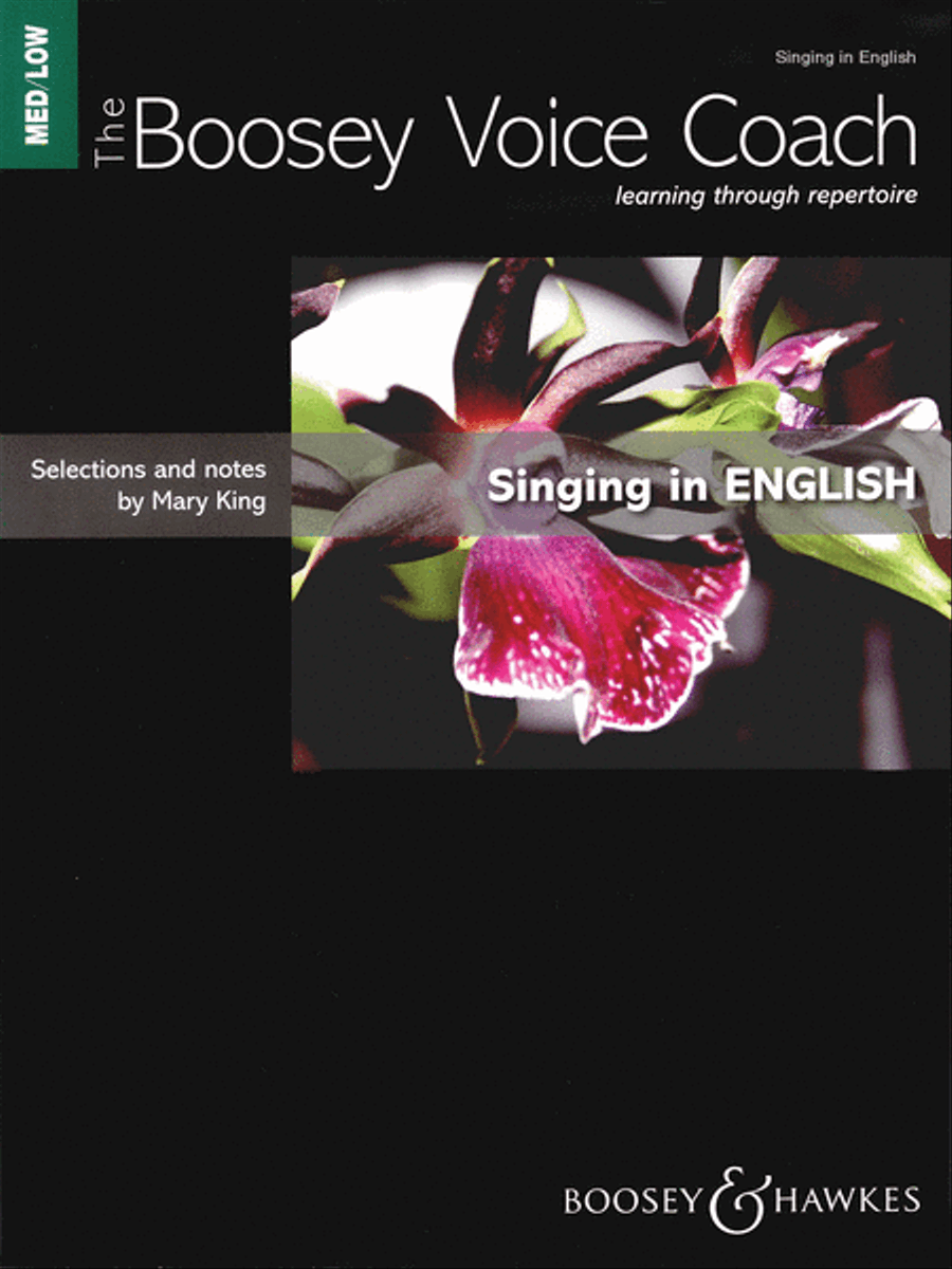 The Boosey Voice Coach: Singing in English - Medium/Low Voice Medium Voice scores gallery preview page 1
