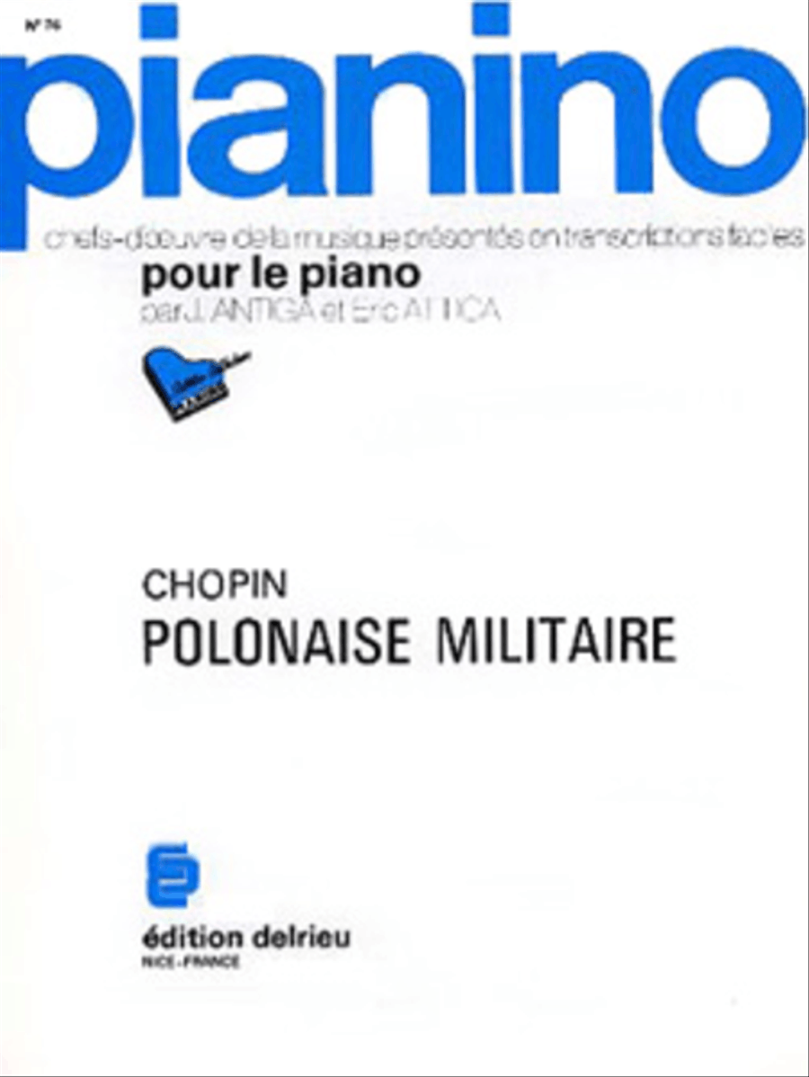 Polonaise Militaire - Pianino 76 Piano Solo scores gallery preview page 1