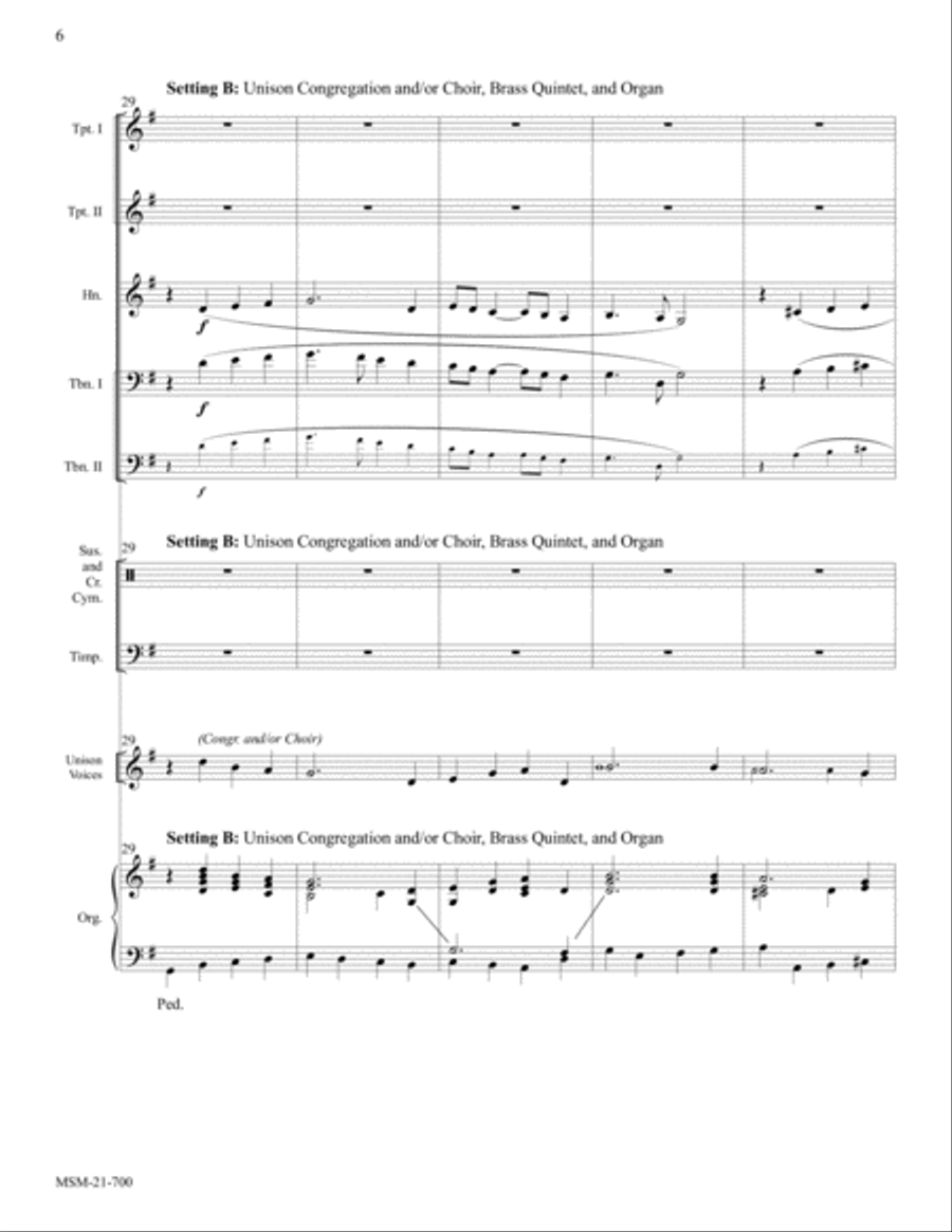 Sine nomine Sine nomine Choir scores gallery preview page 6