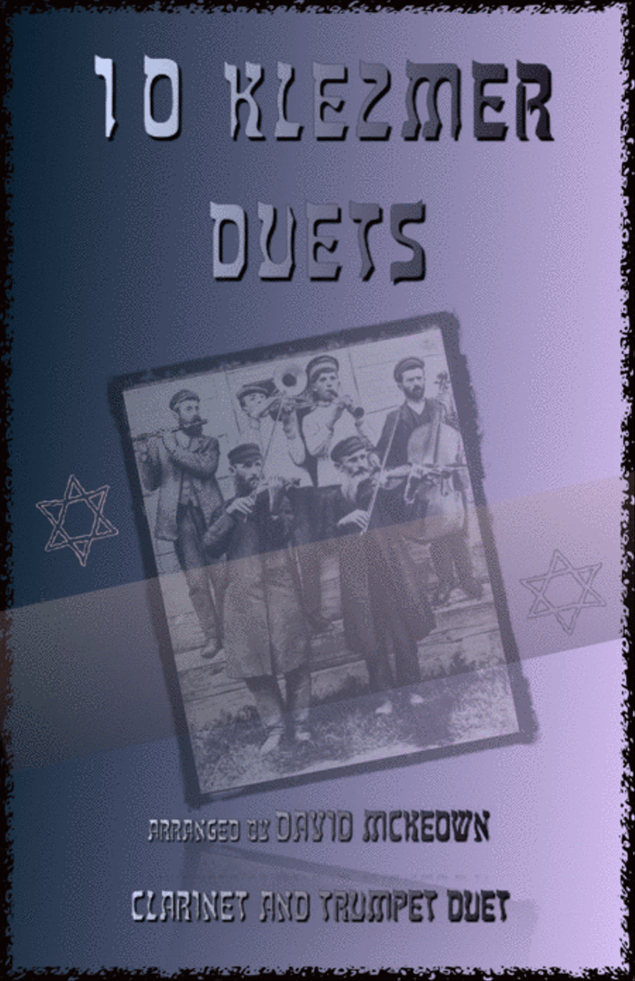 10 Klezmer Duets for Clarinet and Trumpet Clarinet scores gallery preview page 1