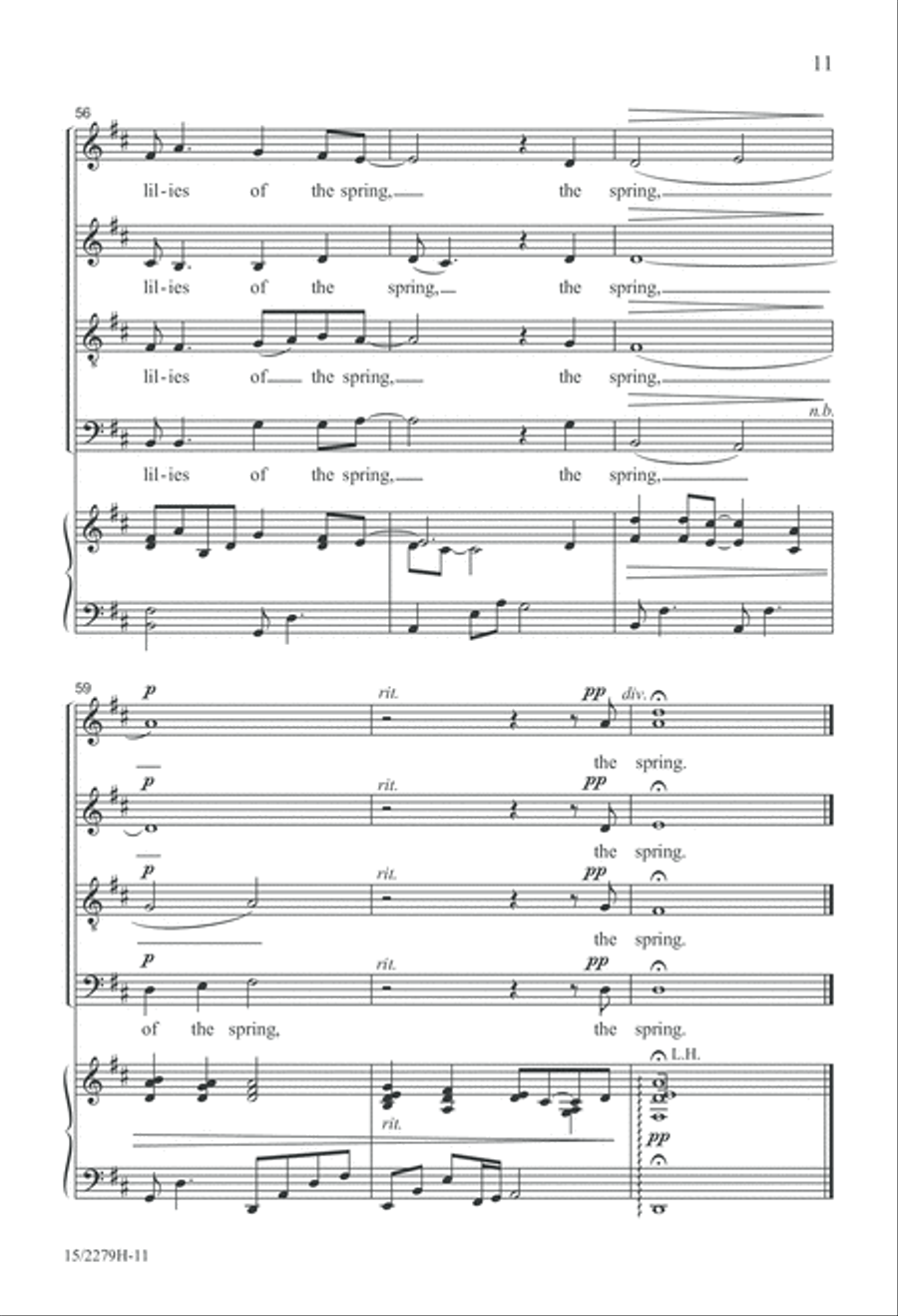 Come in from the Firefly Darkness 4-Part scores gallery preview page 11