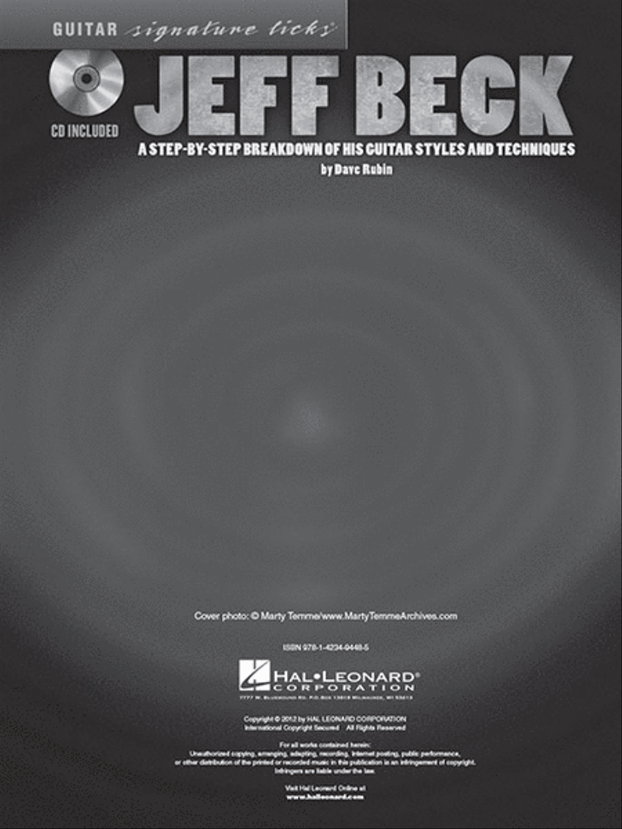 Jeff Beck Electric Guitar scores gallery preview page 2