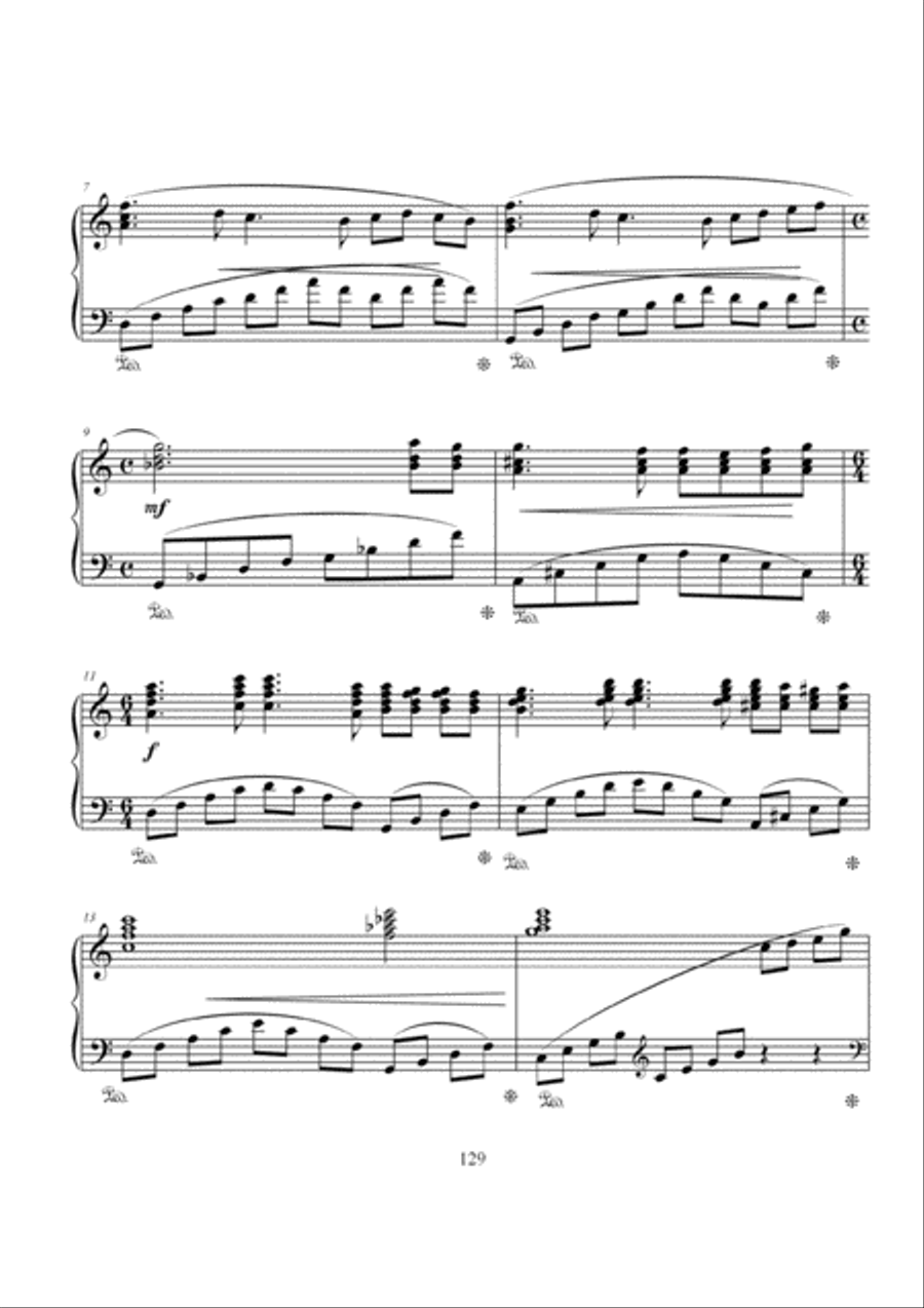 Beautiful piano piece 