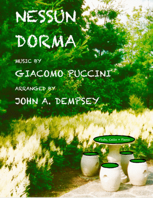 Book cover for Nessun Dorma (Trio for Flute, Cello and Piano)