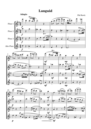 Languid - Flute Quartet