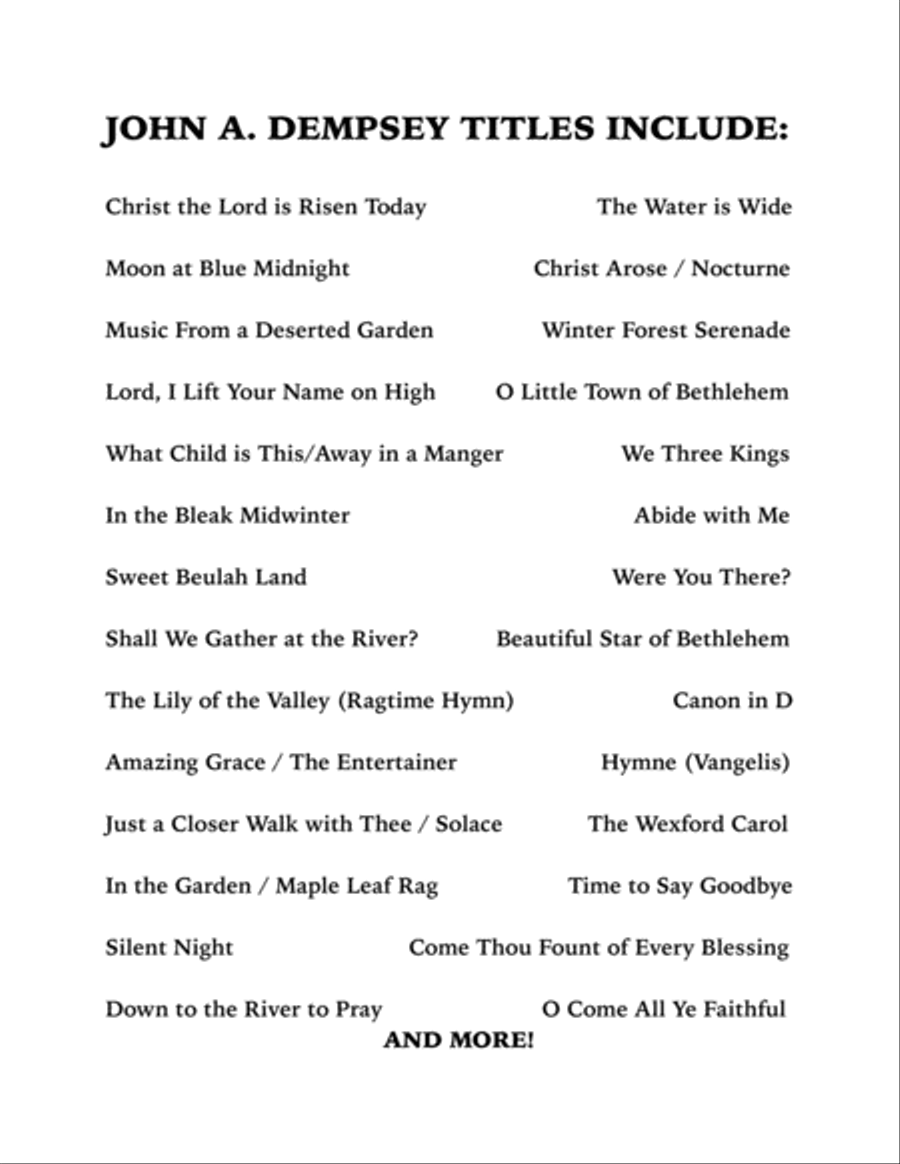 In the Garden (Soprano Sax and Piano) Soprano Saxophone scores gallery preview page 2