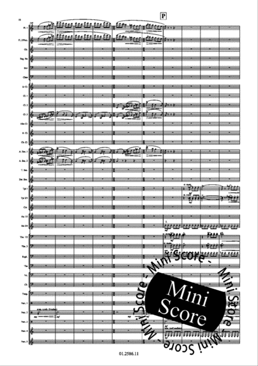 Skies Concert Band scores gallery preview page 26