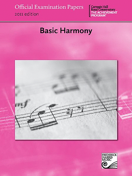 Official Assessment Papers: Basic Harmony