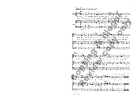 Thy Strong Word (Choral Score)