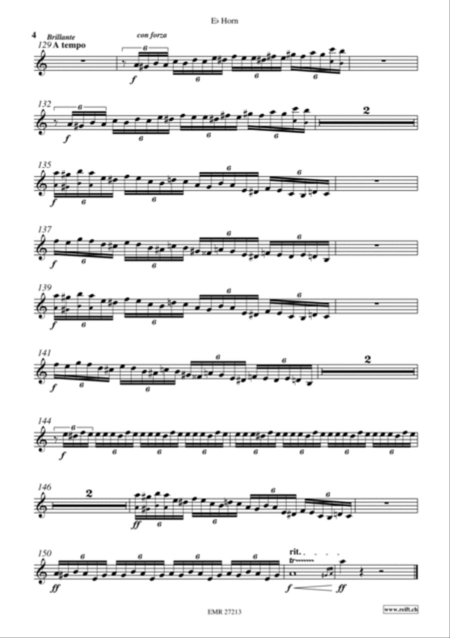 Elegie Elegie Horn scores gallery preview page 5