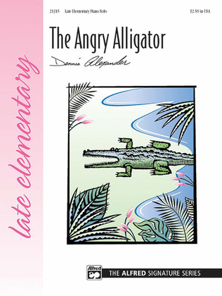 Book cover for The Angry Alligator