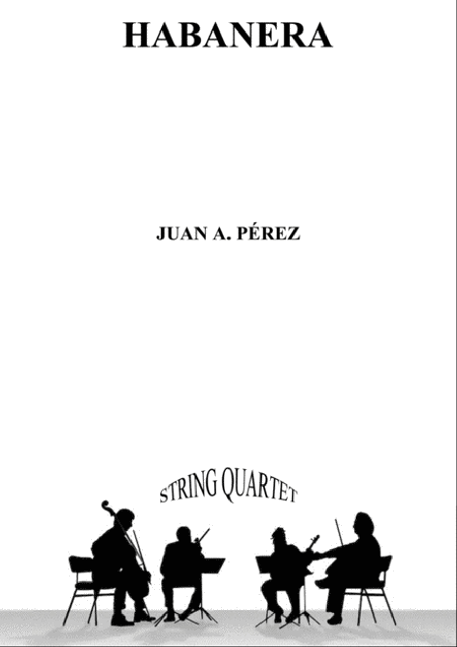 Habanera String Quartet scores gallery preview page 1