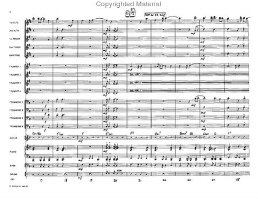 Missed You Jazz Ensemble scores gallery preview page 4