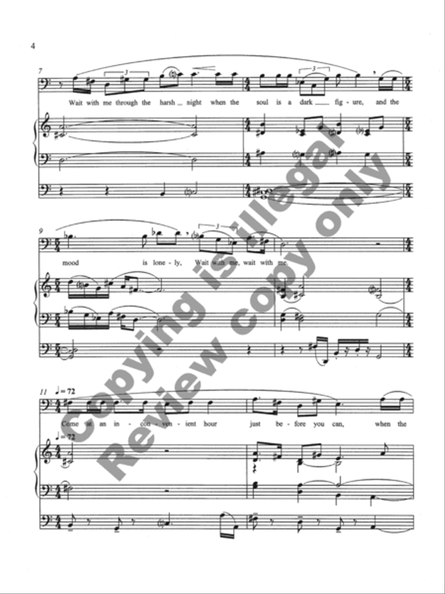 Before Winter Voice scores gallery preview page 4