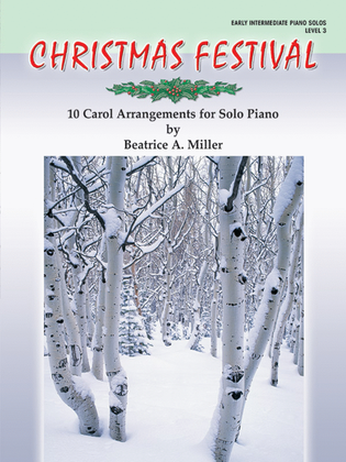 Book cover for Christmas Festival, Level 3